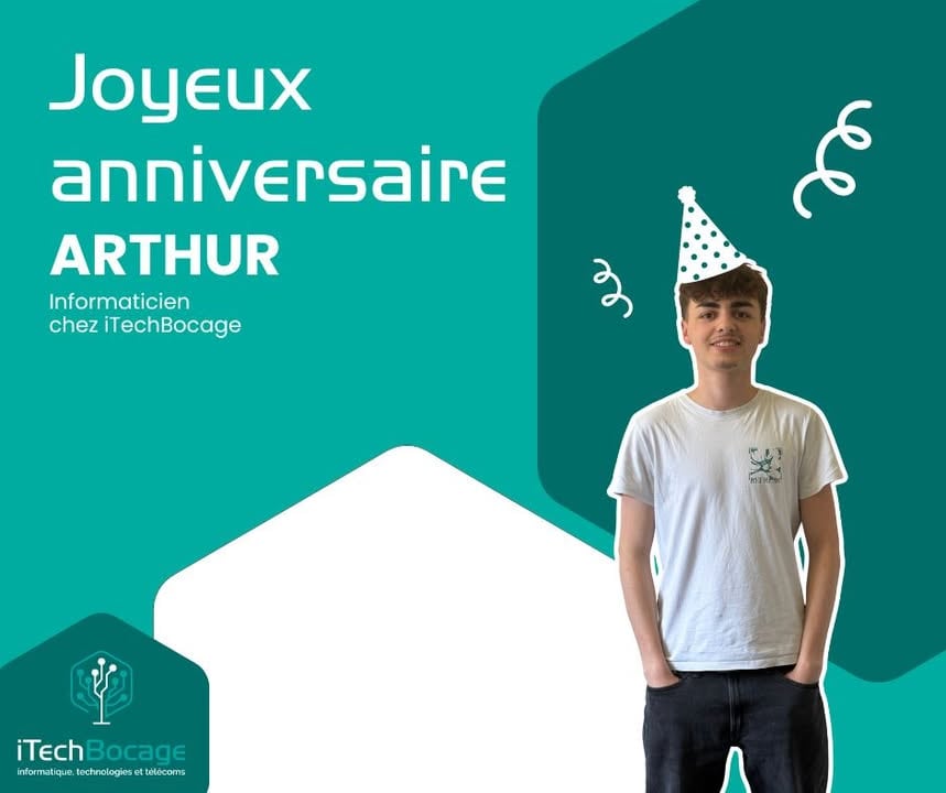 Joyeux anniversaire Arthur !